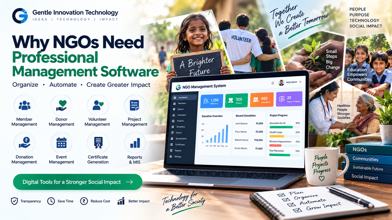 Professional NGO Management Software